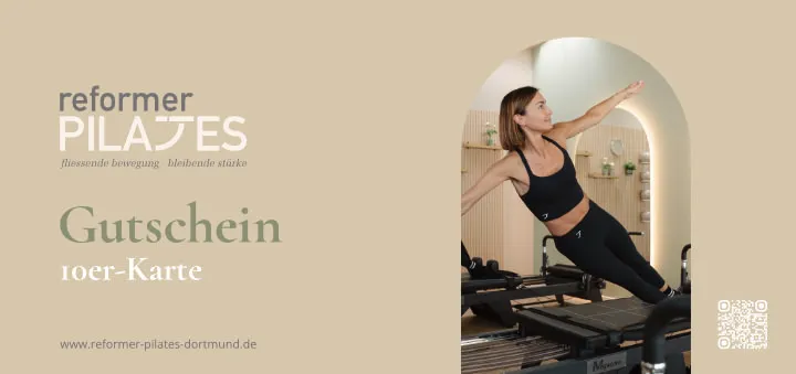 Pilates Training für Frauen im Reformer Studio Dortmund