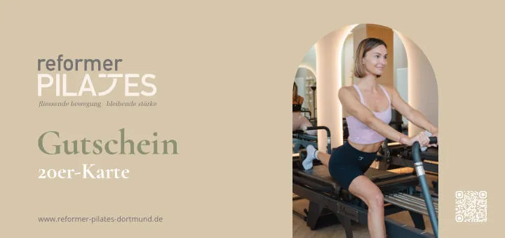 Pilates Training für Frauen im Reformer Studio Dortmund