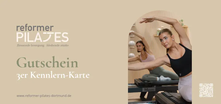 Pilates Training für Frauen im Reformer Studio Dortmund