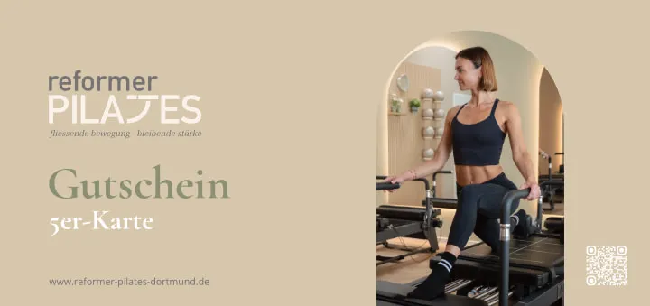 Pilates Training für Frauen im Reformer Studio Dortmund